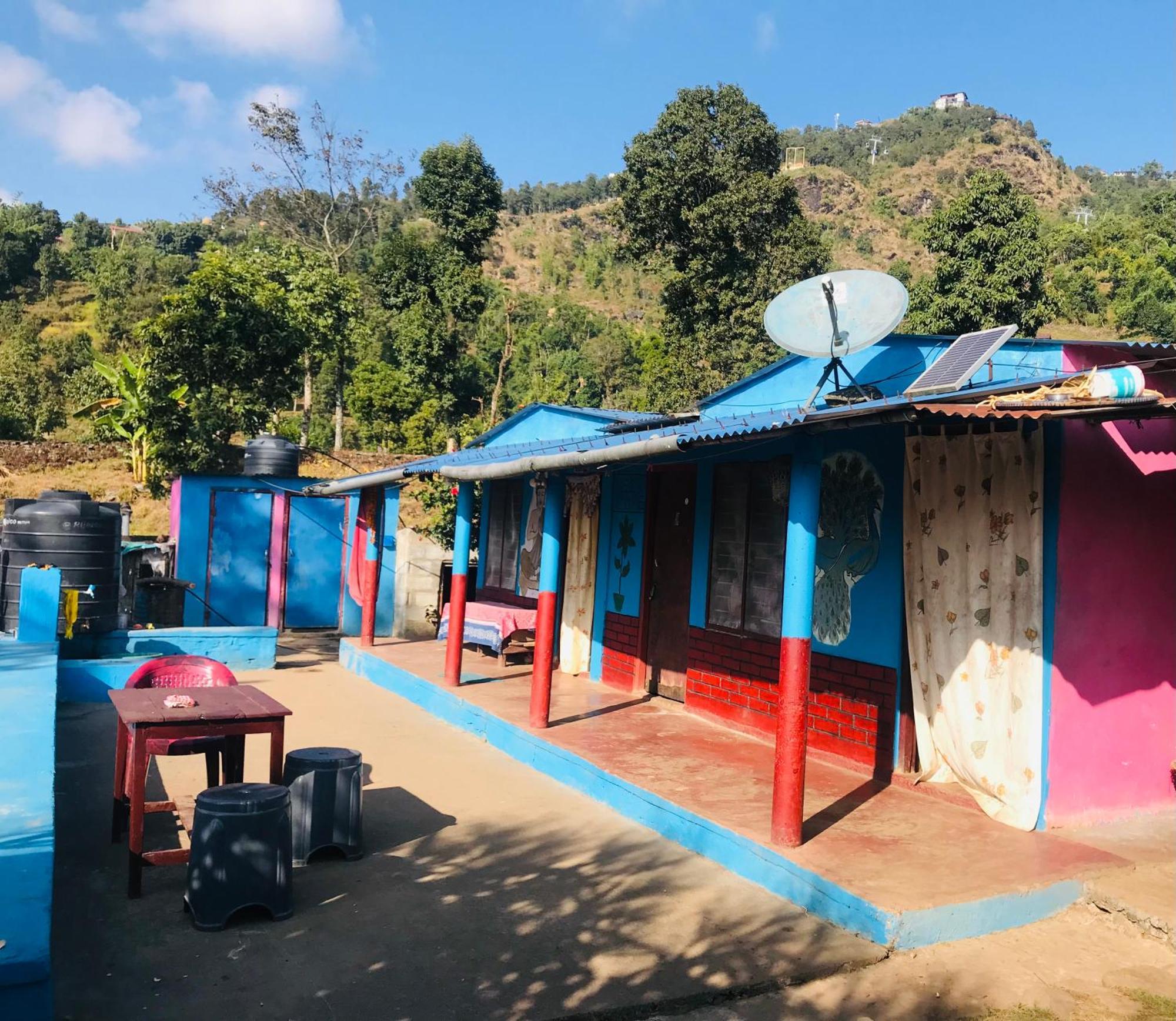 Hom'S Homestay & Farmstay Sarangkot 포카라 외부 사진